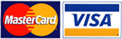 MasterCard and VISA accepted
